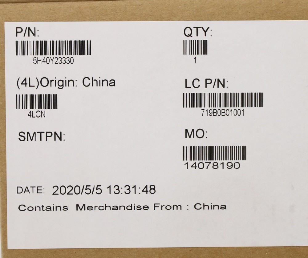 5H40Y23330 Thermal Module AVC