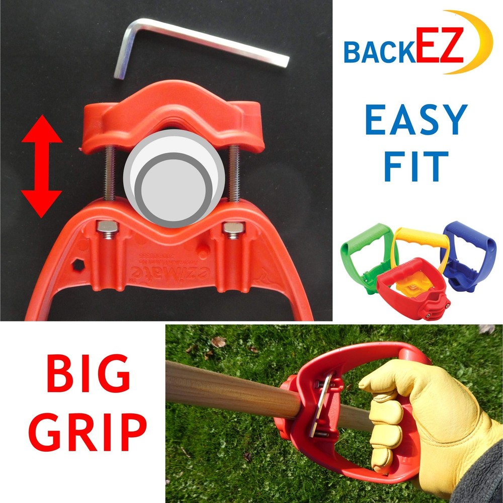 Ergonomic Shovel and Rake Handle Attachment for Comfortable Use