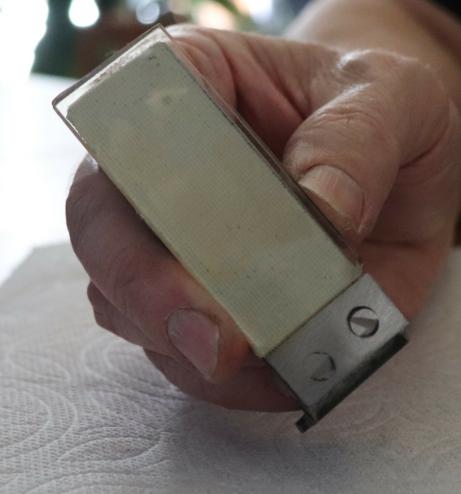 Ceramic Glass Platen 1" x 8"