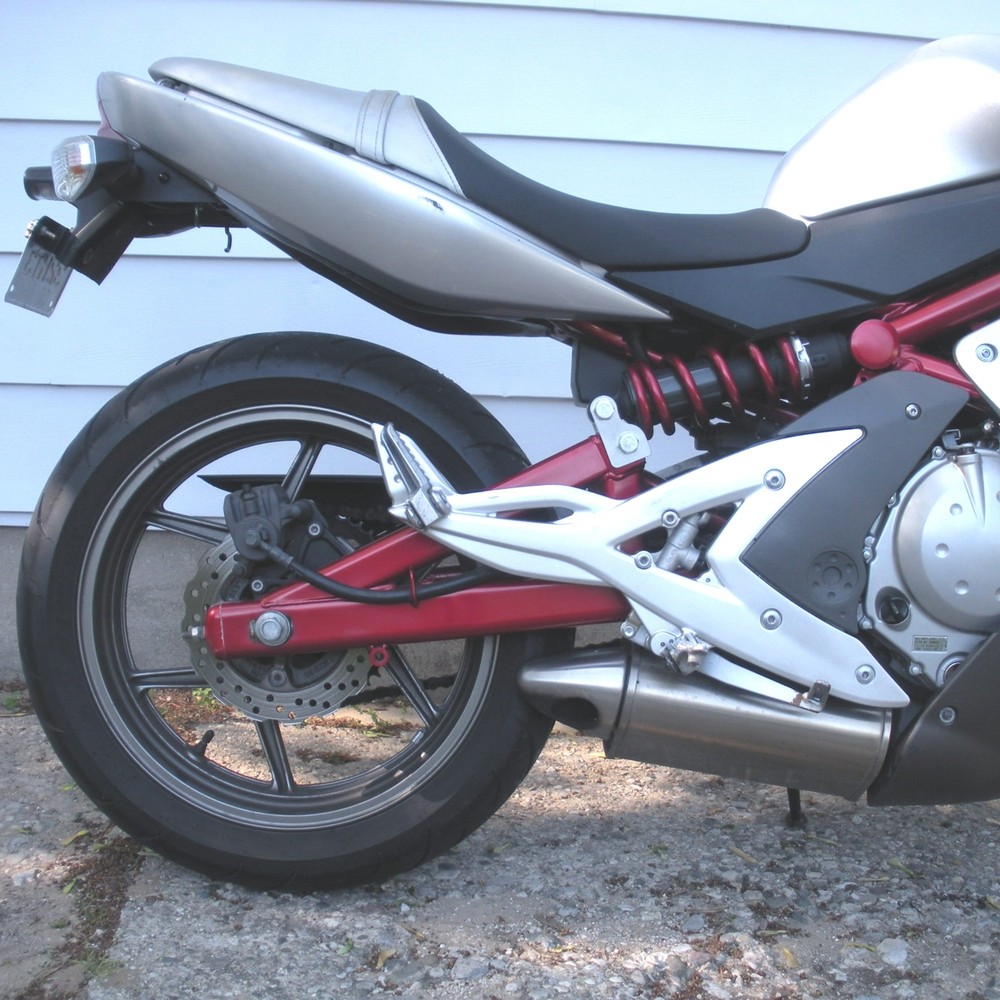 Ninja 650R 2012-2016 Adjustable Kickstand & Lowering Links Discount Combo Kit