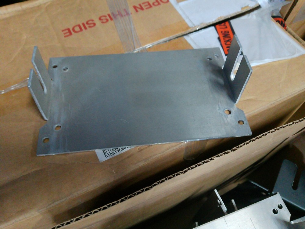 Radio bracket mobile bracket for radio - silver