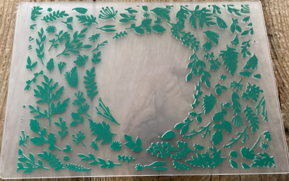 Leaves Frame Embossing Folder