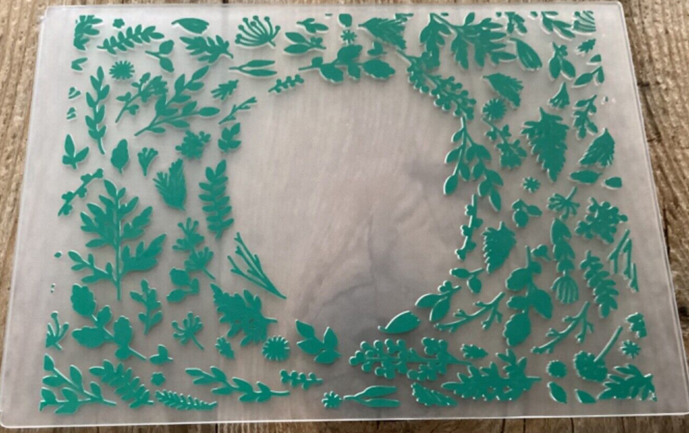 Leaves Frame Embossing Folder