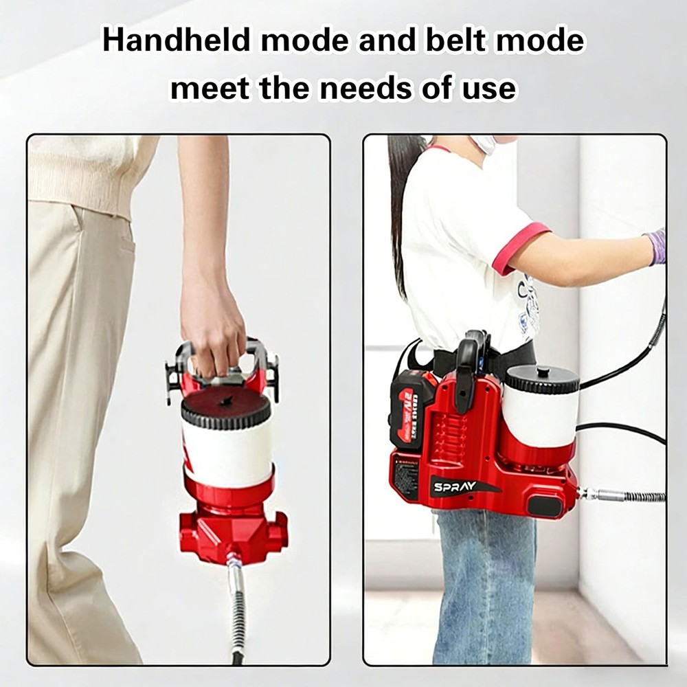 Handheld High Pressure Spray Paint Machine Airless Tools