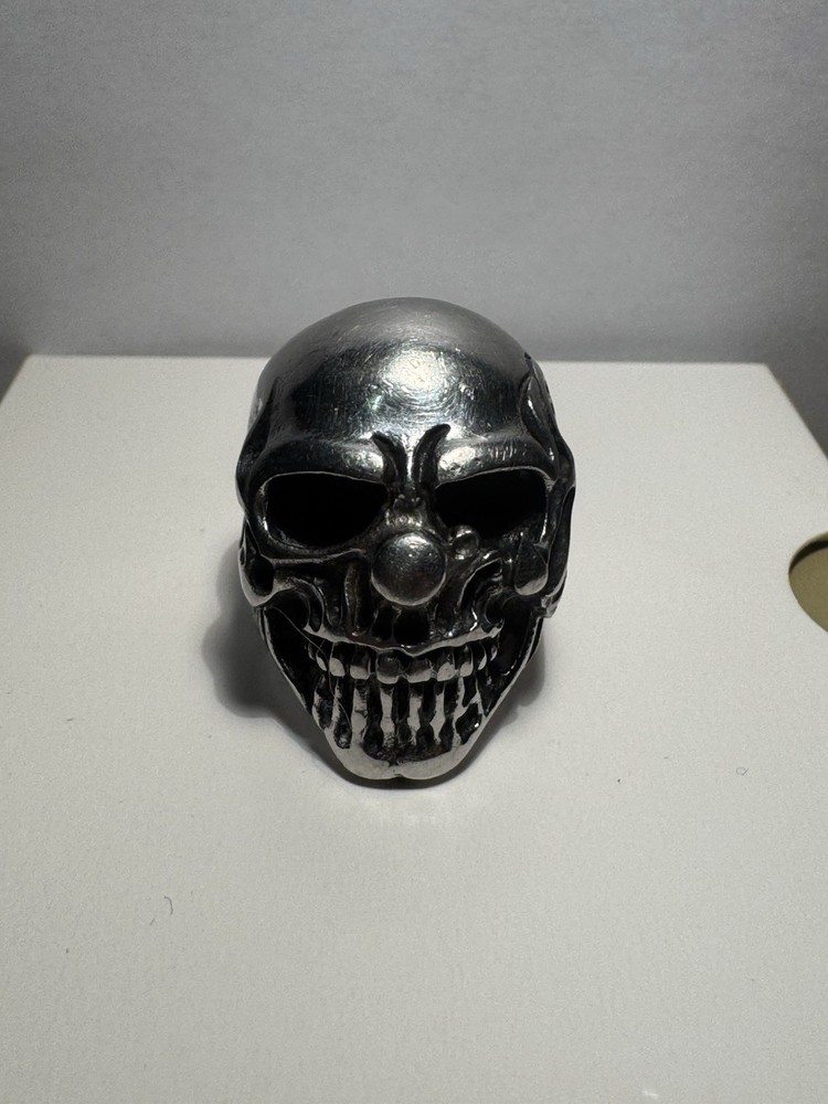 Skull Steel Ring 18.5 18.1mm
