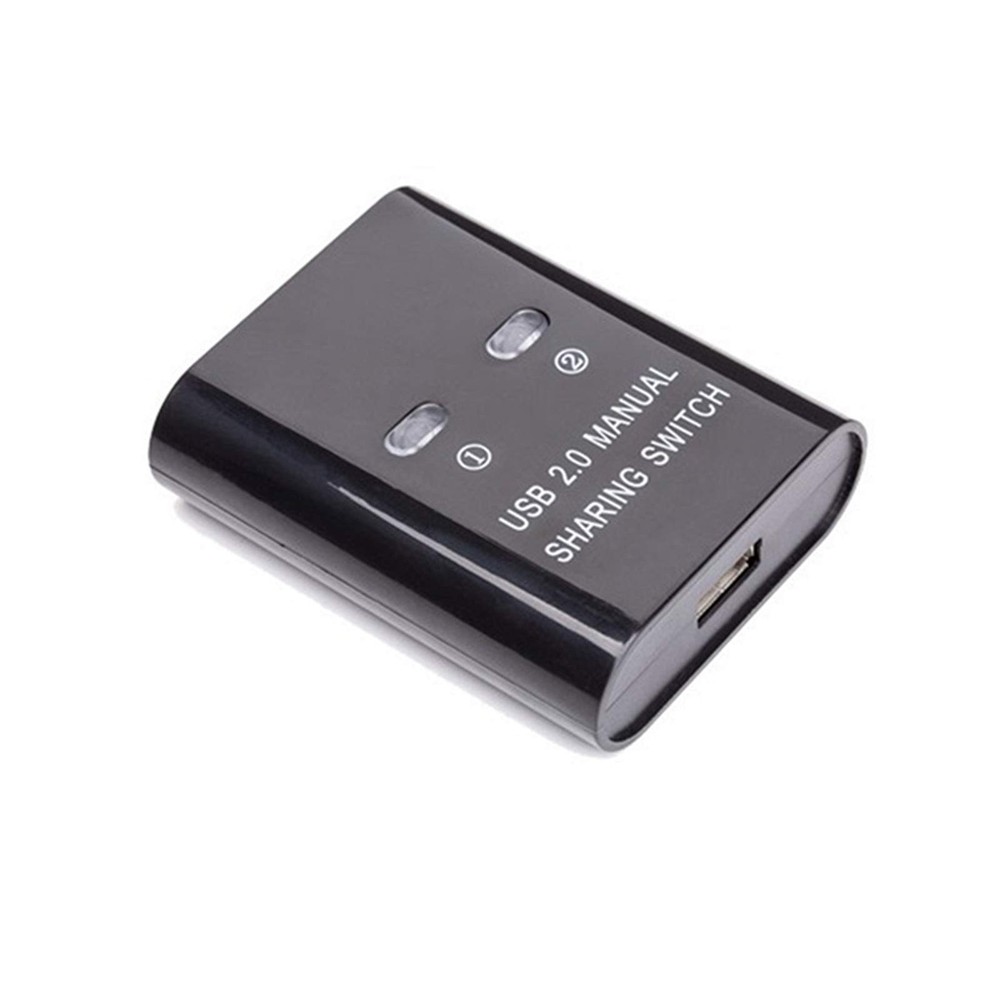 1Printer Sharing Switch Manual Switcher Adapter 2 Computer Share 1 Printer Sc...