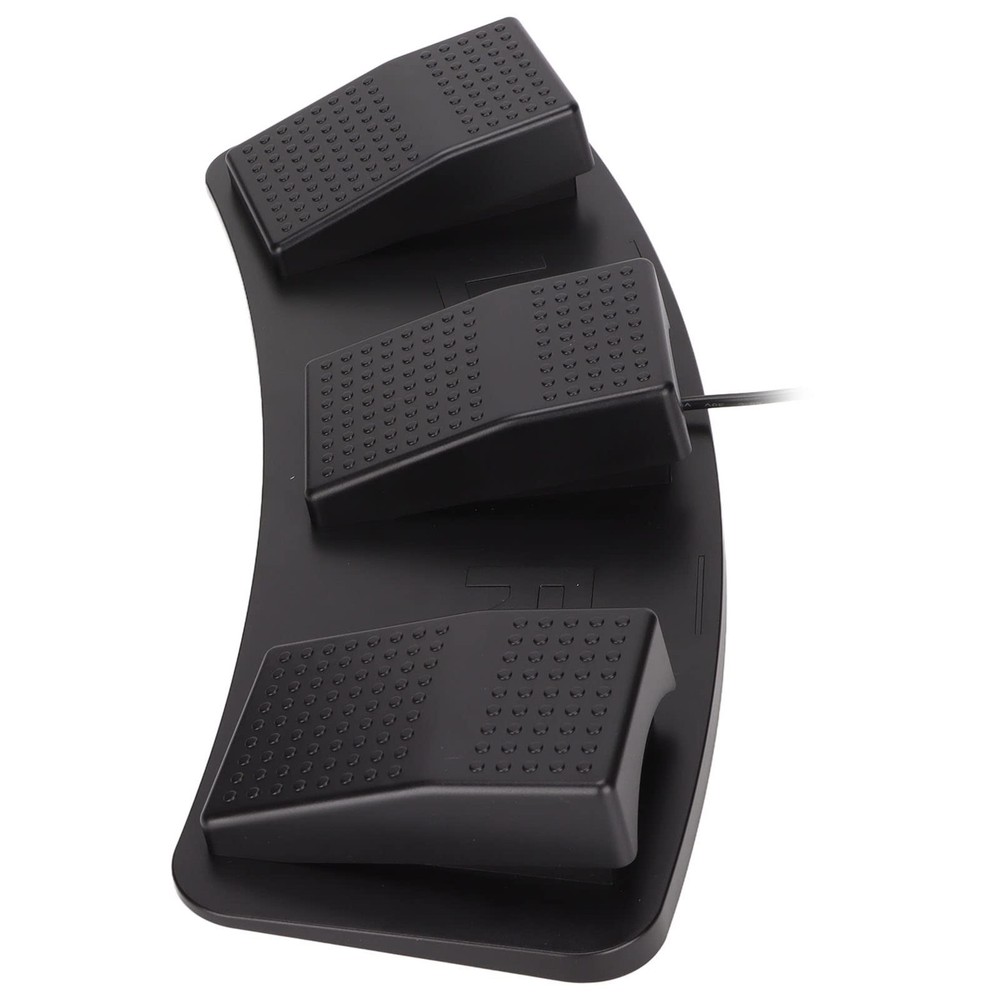 USB Triple Foot Switch Pedal, PC Triple Foot Switch Programmable Computer com...
