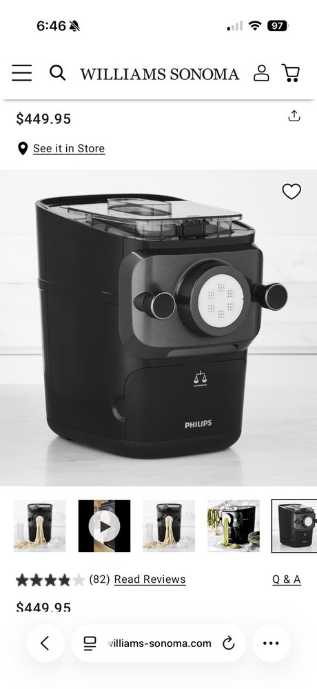 Philips Artisan Smart Pasta & Noodle Maker