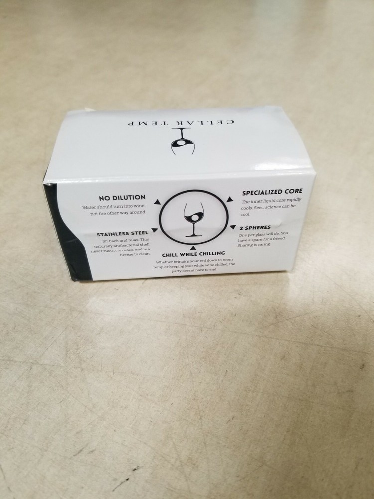 Cellar Temp set of 2 Reusable Wine Chillers