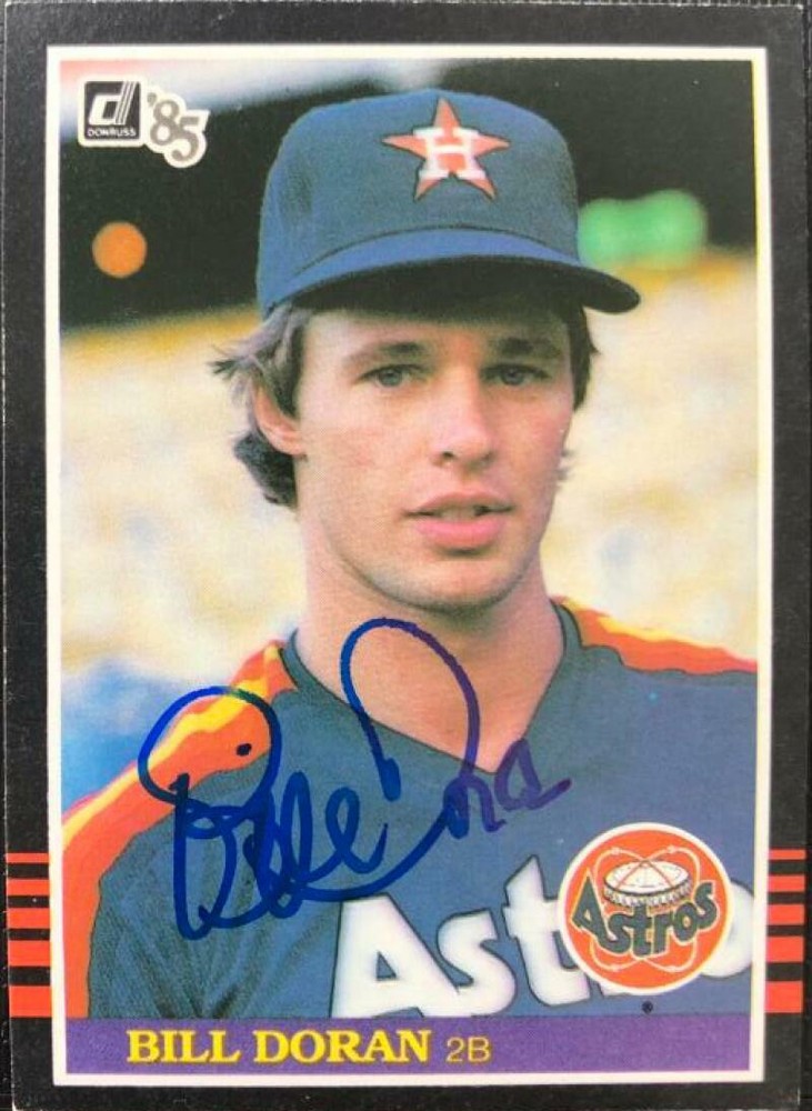 Bill Doran Autographed 1985 Donruss #84
