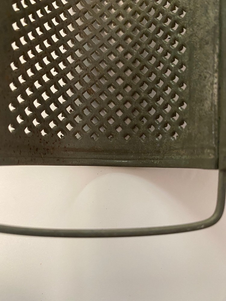 Early Small Pierced Tin Grater with Handle ~ PR759