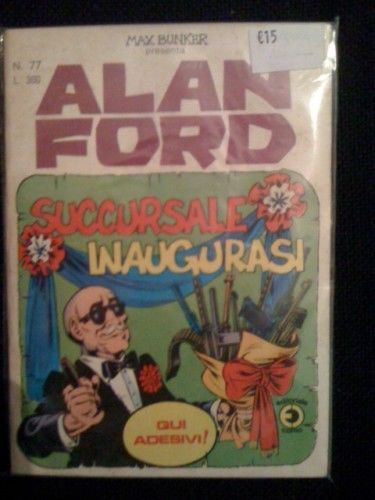 ALAN FORD Horn 77 - Great with Interior Stickers