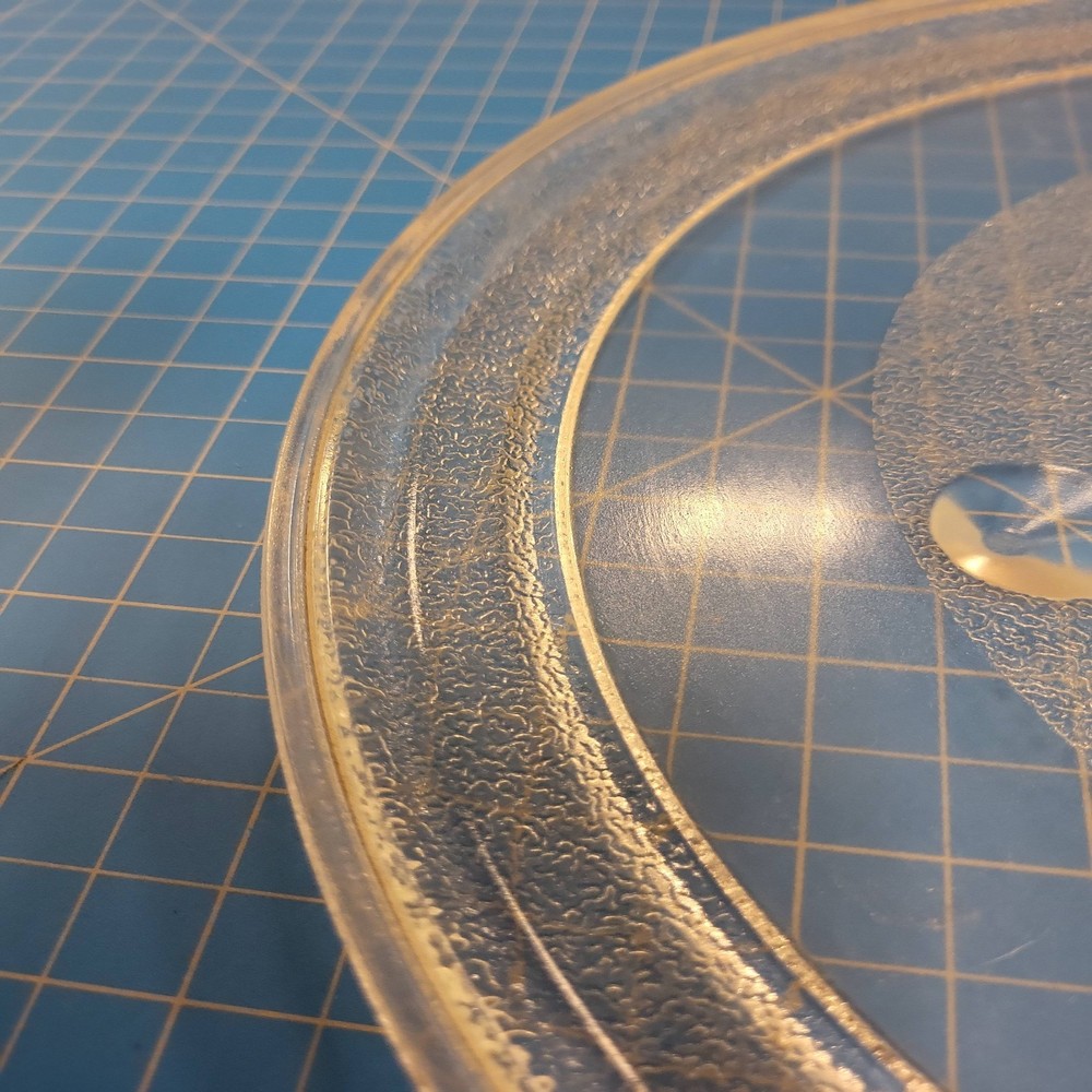 Microwave Glass Turntable Plate Replacement 13 5/8" Diameter Universal Round
