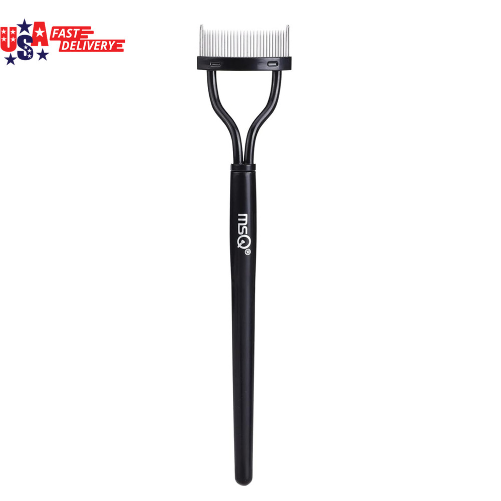 Eyelash Comb Eyelash Separator Mascara Applicator Eyelash Definer with Comb Cov