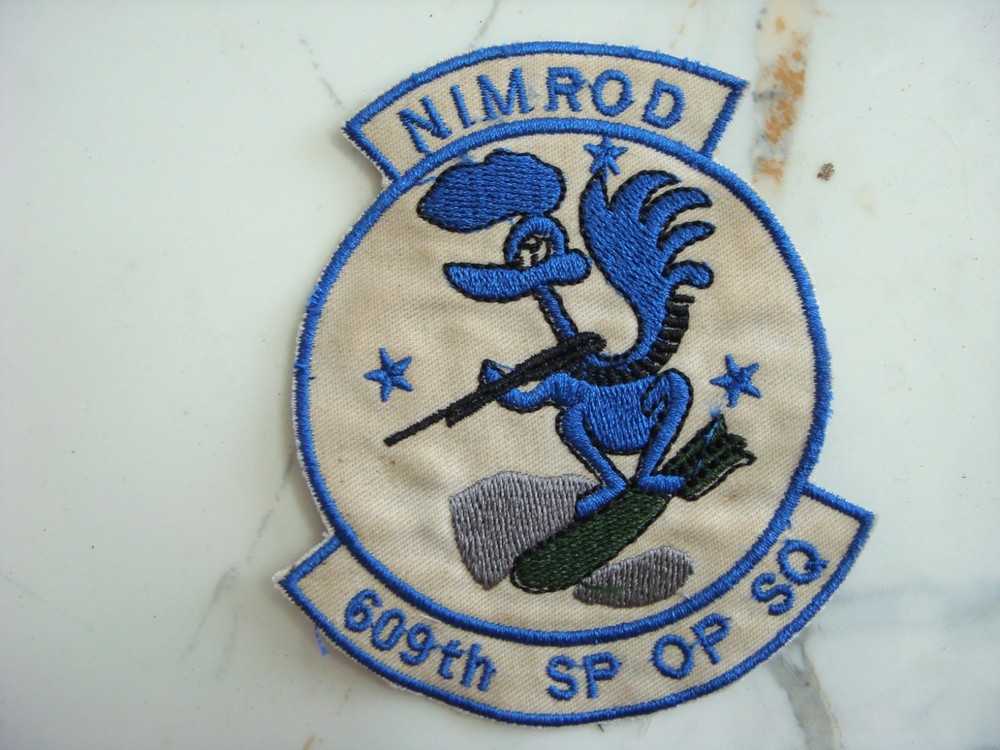US 609th  SPECIAL OPERATION SQUADRON, VIETNAM WAR PATCH