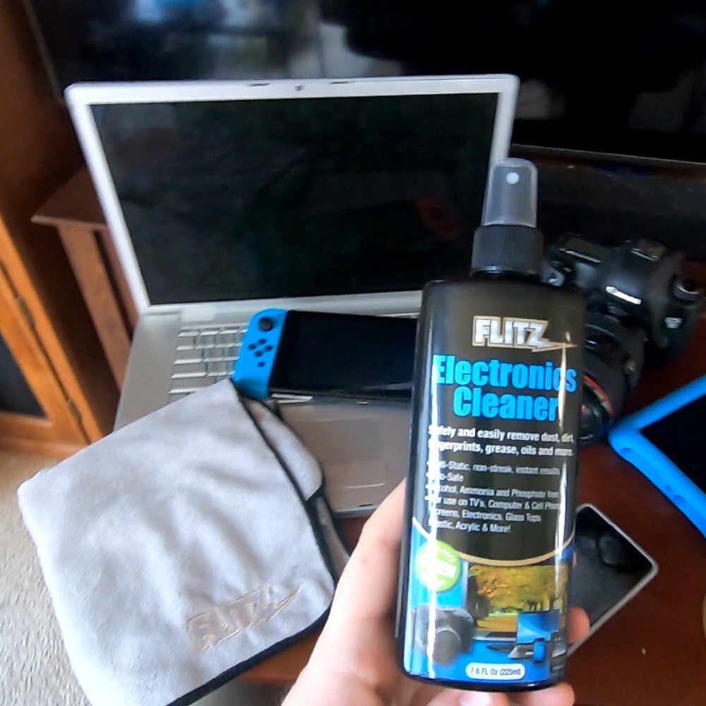 Flitz Electronics Cleaner 255ml/7.06oz Spray Bottle (SEE VIDEO)
