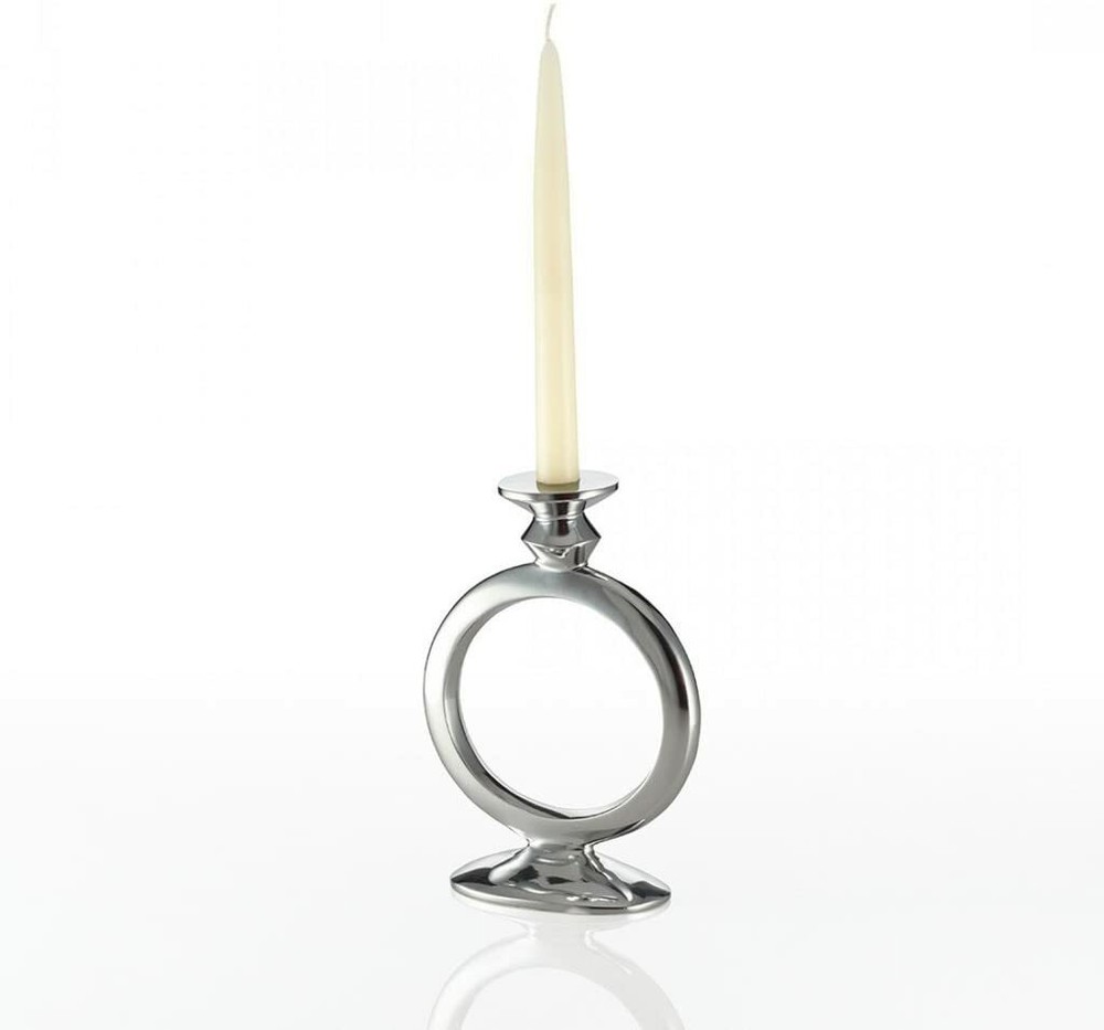 Lunares - Silver "O" Candle Holder - Medium NEW!