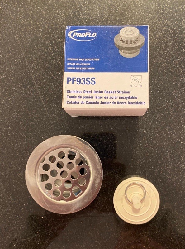 ProFlo PF93SS Stainless Steel Junior Basket Strainer NEW