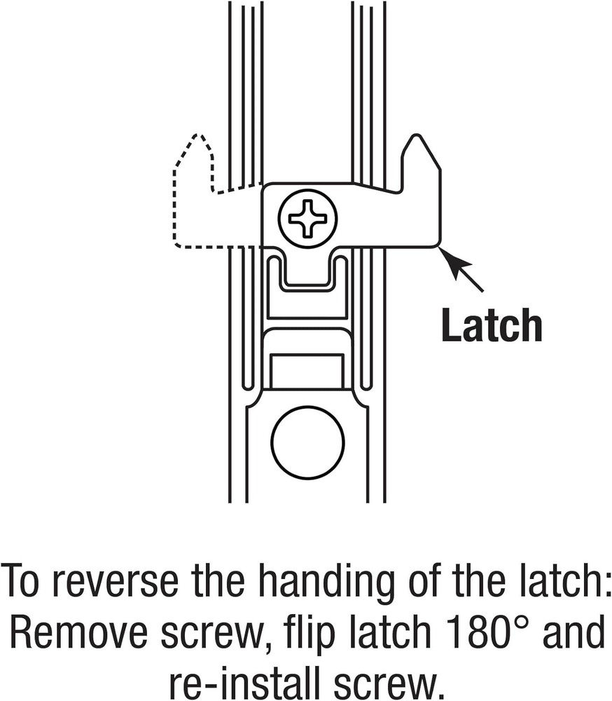 Durable Chrome Flush Mount Sliding Door Handle with Wood Pull – Fits Acorn Doors
