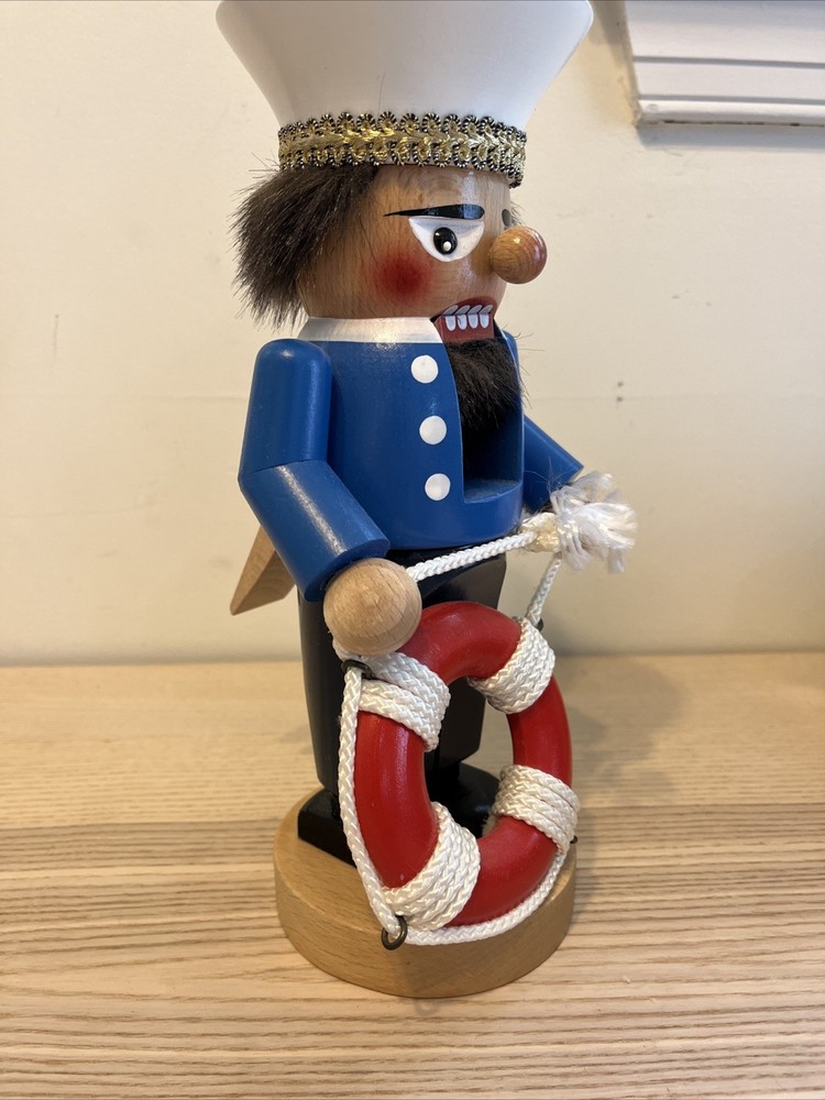 Original Steinbach 12" Sailor Christmas Nautical Nutcracker Handmade Germany