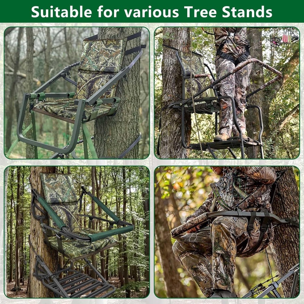 Hunting Tree Stand Seat Replacement Adjustable Climber Seat Cushion