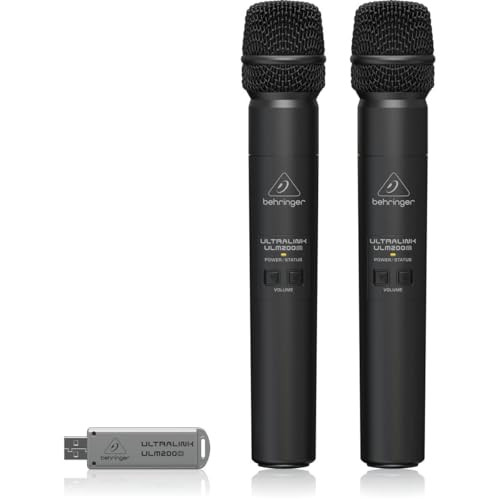 Behringer Ultralink ULM202USB Wireless USB Dual MIcrophone SystemFrom Japan