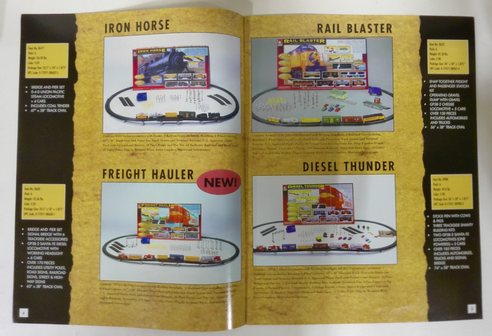 Life-Like Trains 2002 Train Set Catalog