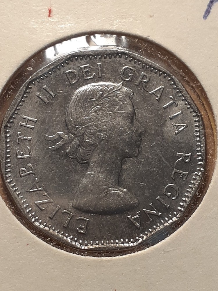 1962 5 CENTS CANADA