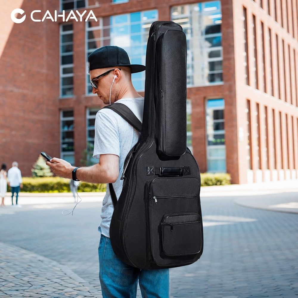 Thick Padding Guitar Bag 40 41" Waterproof Shoulder Strap