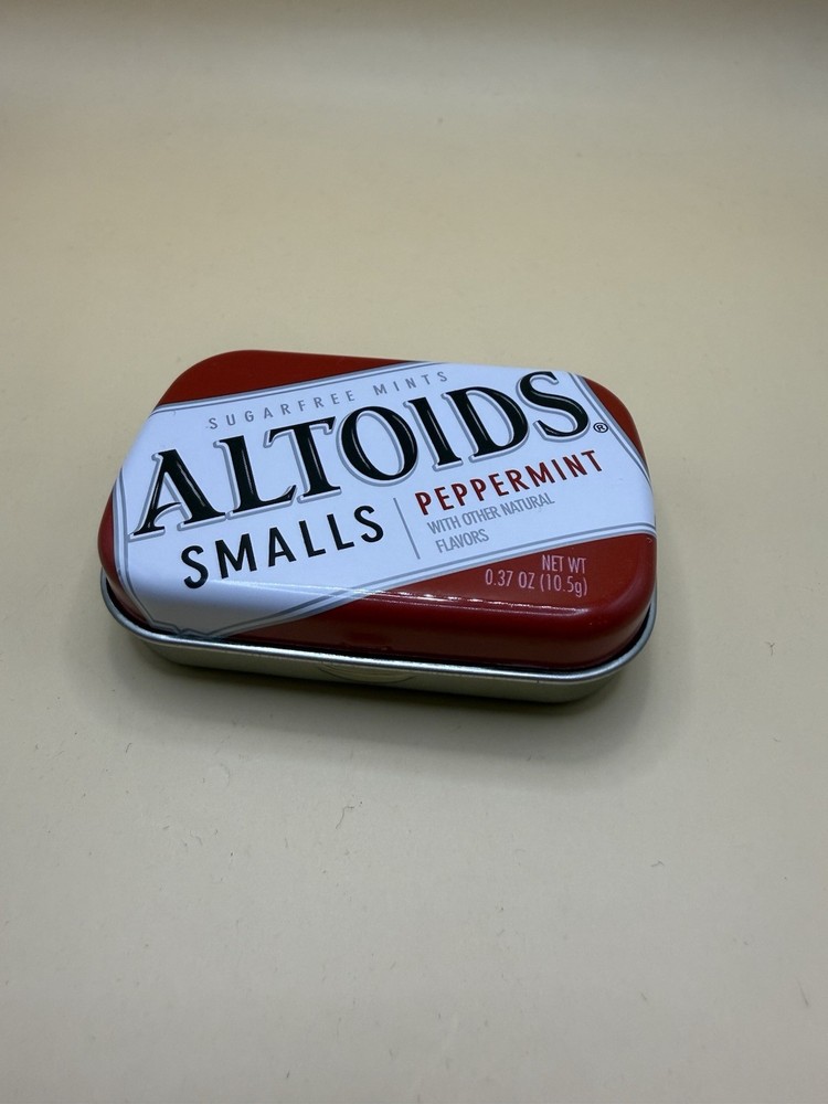 Altoids SMALLS Tin DISCONTINUED Peppermint Mints