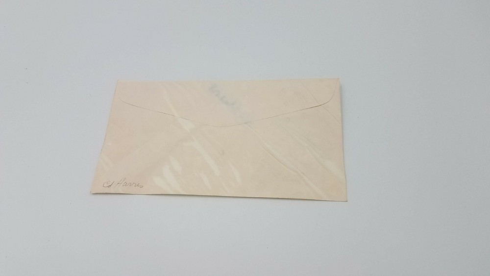 Ed Harris Autograph Silent Screen Postcard