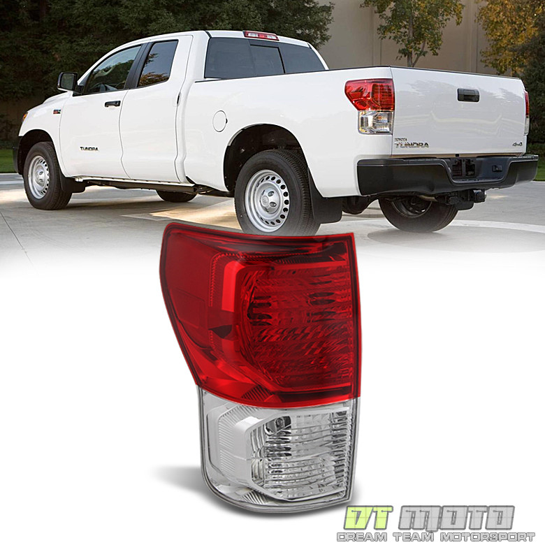For 2010-2013 Tundra Tail Lights 10-13 Driver/Left Taillight w/wiring harness