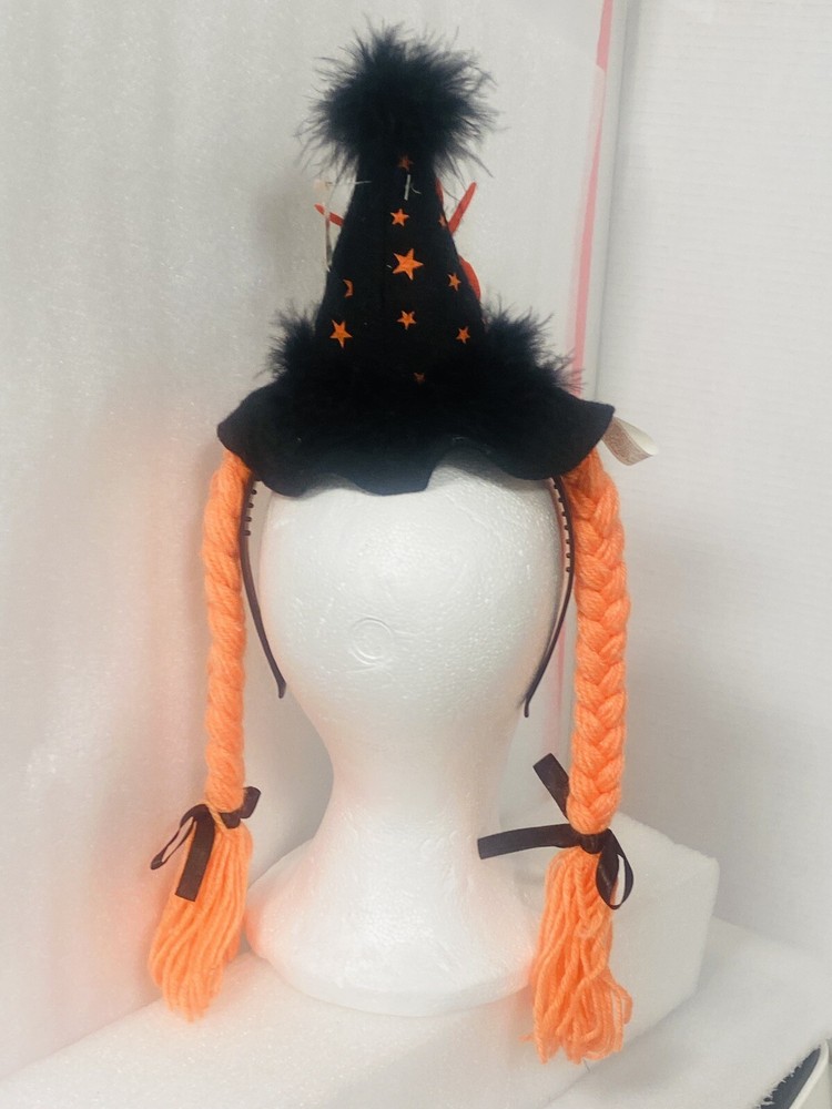 Halloween Witch Hat Headband Costume Spider NWT