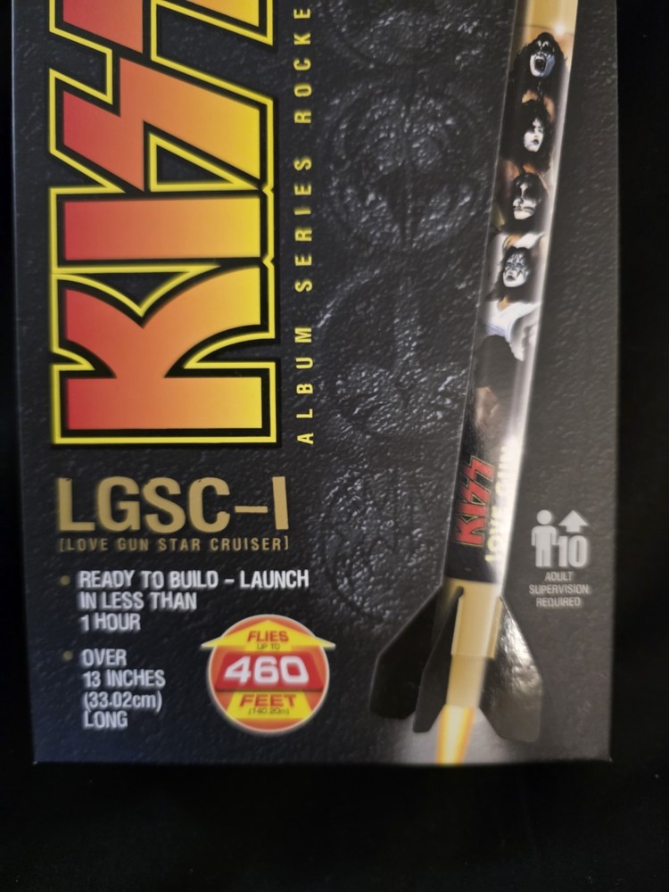 MPC Vintage Model Rocket KISS #LGSC-1