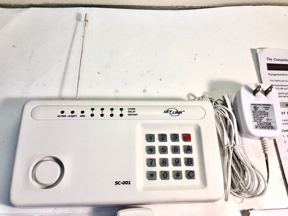 Skylink Wireless Security Keypad Transmitter Control Panel (SC-001)