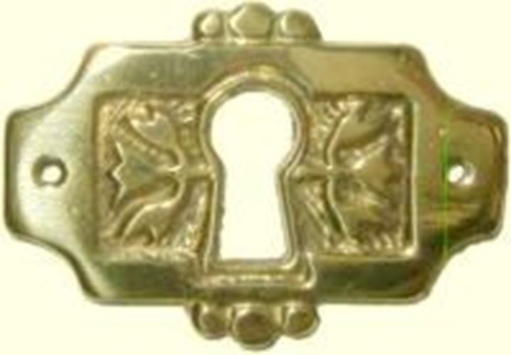 Eastlake Victorian Style Keyhole Cover Cast Brass
