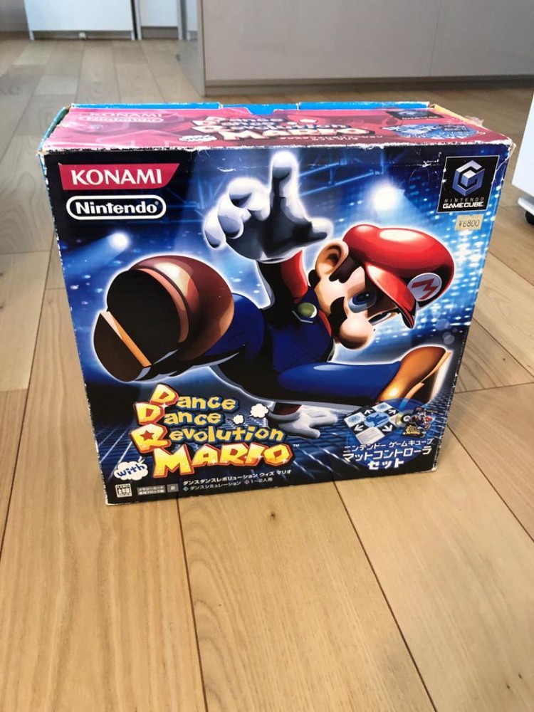 Dance Dance Revolution Mario GameCube Mat Pad Controller Mix Bundle FedEx
