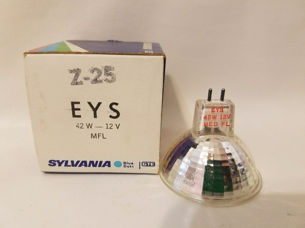 Sylvania EYS Halogen Projector Projection Lamp Bulb 12V 42W