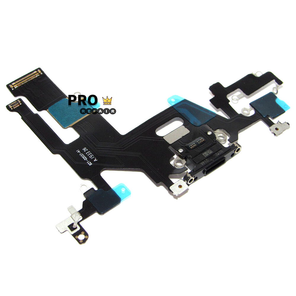 New Charging Port Dock Connector Audio Jack Mic Flex Cable Replace For iPhone 11