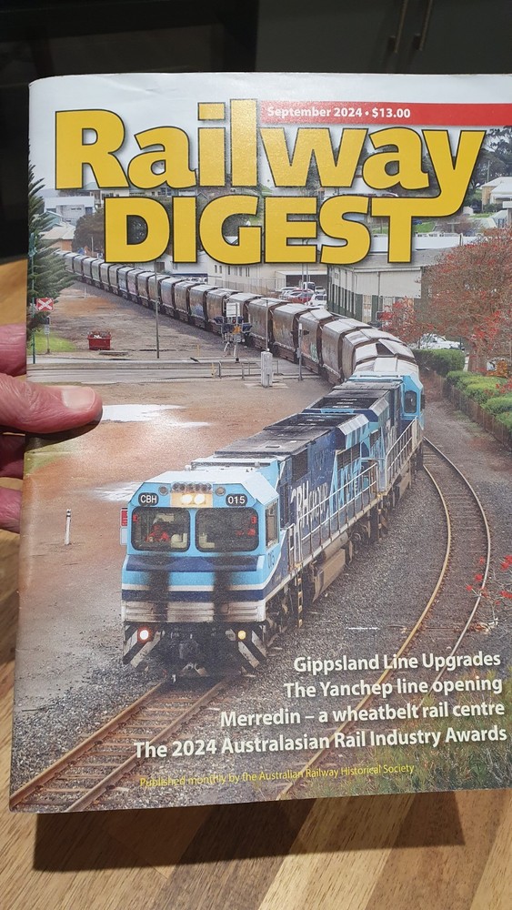 Railway Digest Magazine Australia September 2024