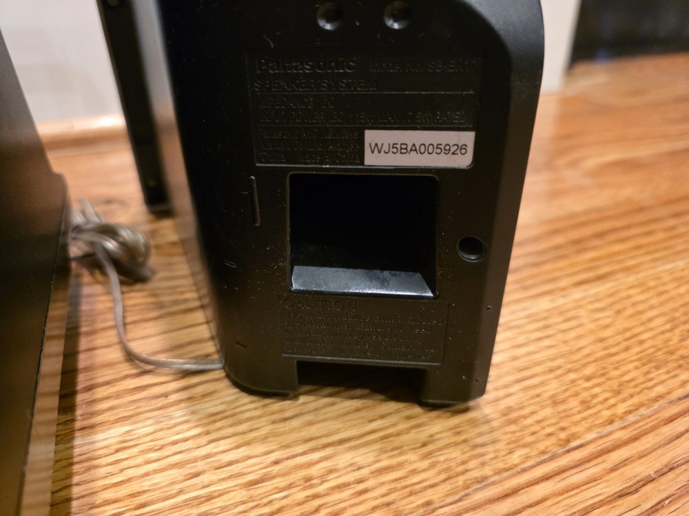 Panasonic SA-EN17 Stereo System Please READ! AS IS