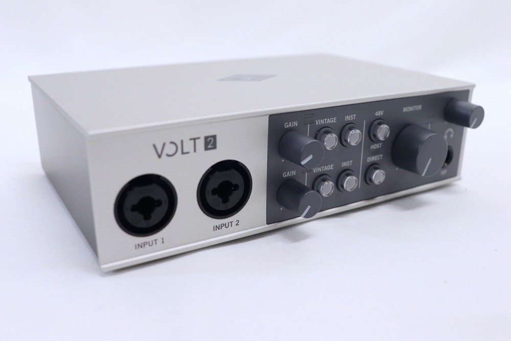 UNIVERSAL AUDIO Volt 2 USB Audio Interface Open Box Complete Tested
