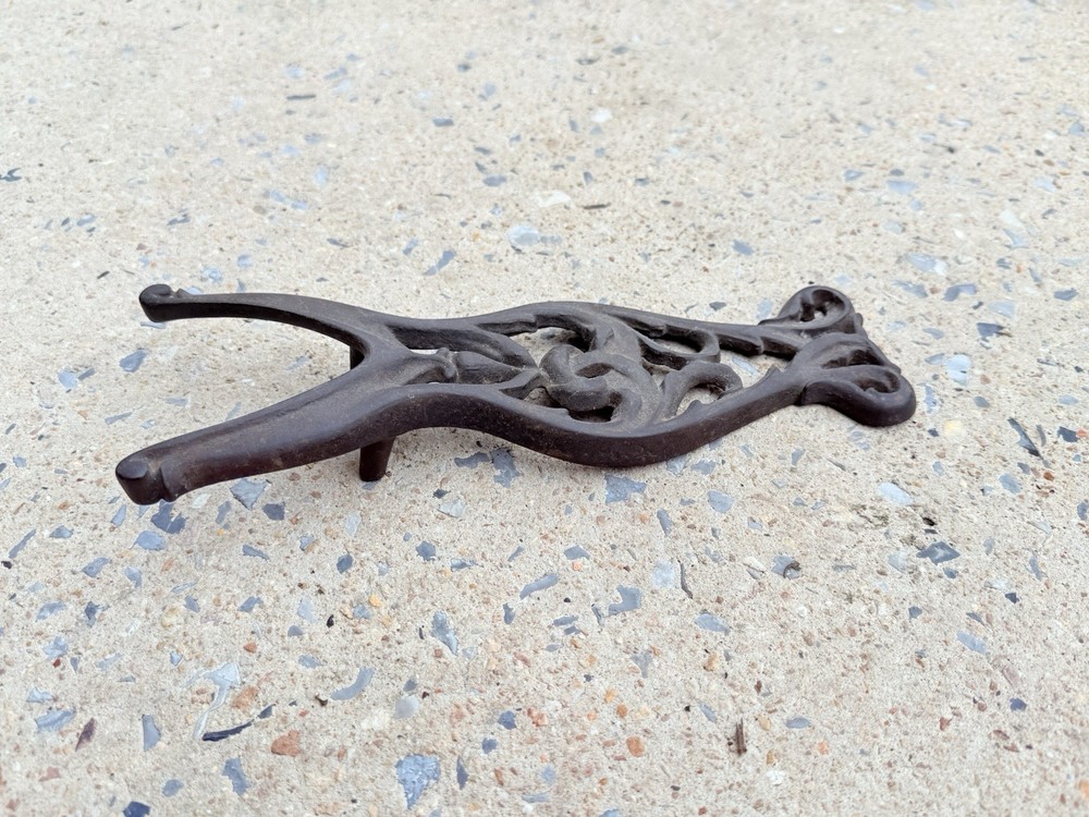 Antique Original Cast Iron Boot Jack