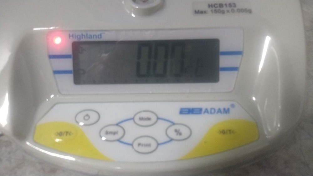 Adam Equipment HCB 153 150g Capacity LCD Display Compact Bench Scale