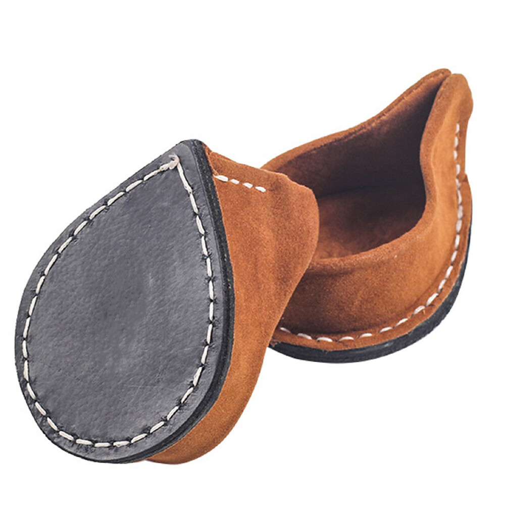 2Pcs Leather Pipe Stand Rack Cow Leather Cowhide Holder Pipe Display Stand