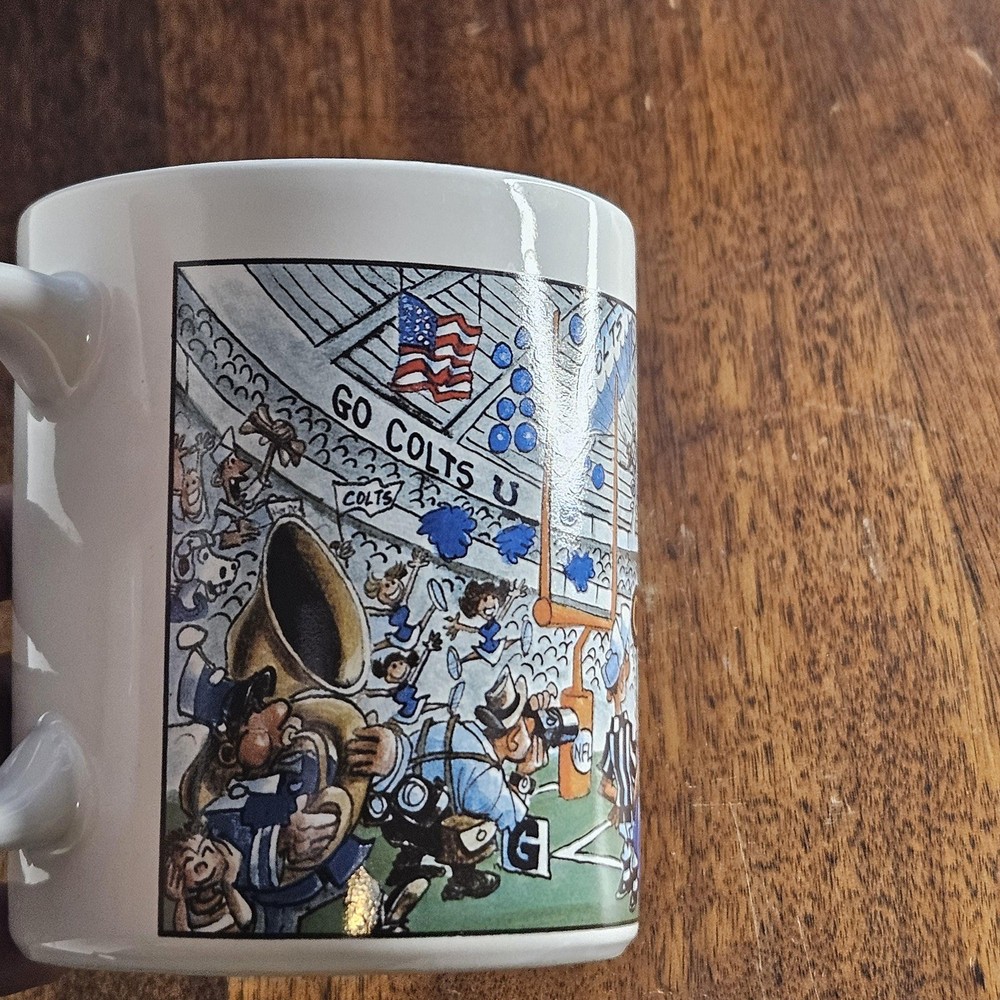 Indianapolis Colts ceramic mug Custom Edge inc.