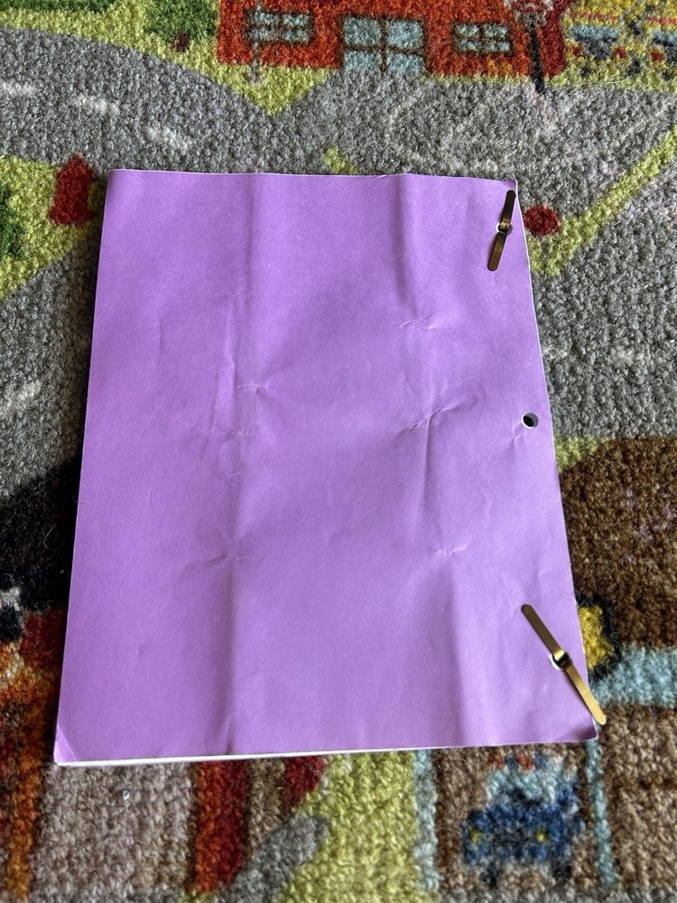 Good Luck Charlie / Jessie Crossover Shooting Draft Script Disney Channel 2013