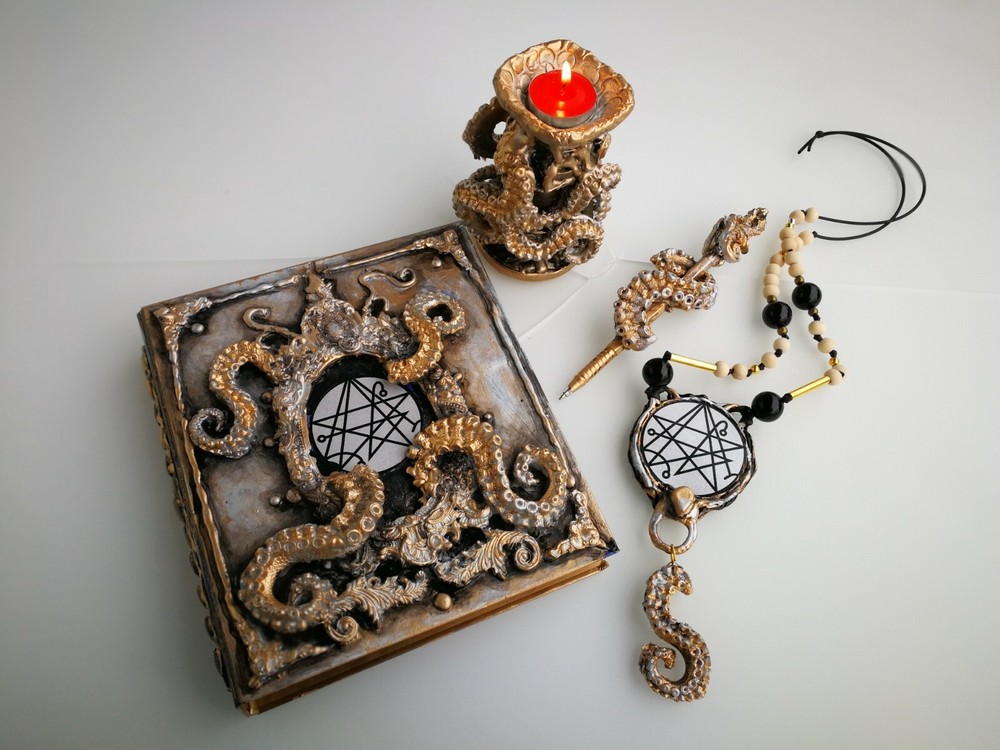 Spell box witchcraft kit ritual magic wicca pagan witch oracle box