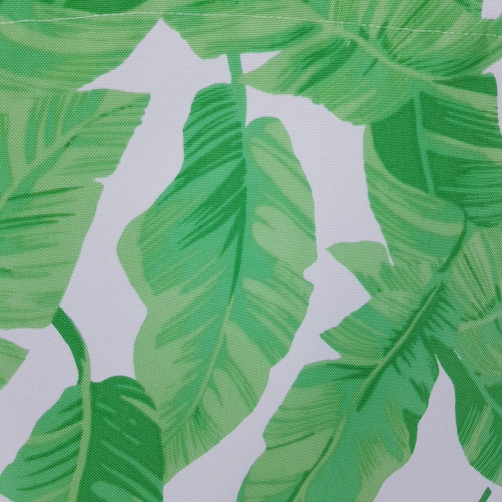 Peg Bag Handmade Bright Green White Leaf Print Lined Laundry Clothes Peg Holder