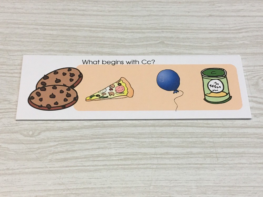 Phonics Cc- What Begins With Cc - Laminated Activity Set - Teaching Supplies